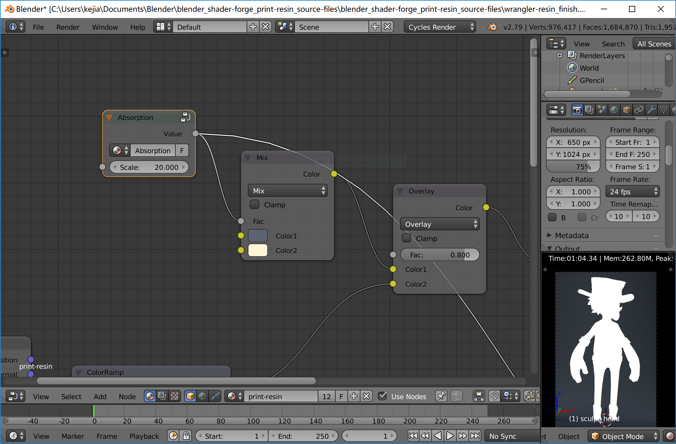 Absorption node seems not working for me CG Cookie Learn Blender