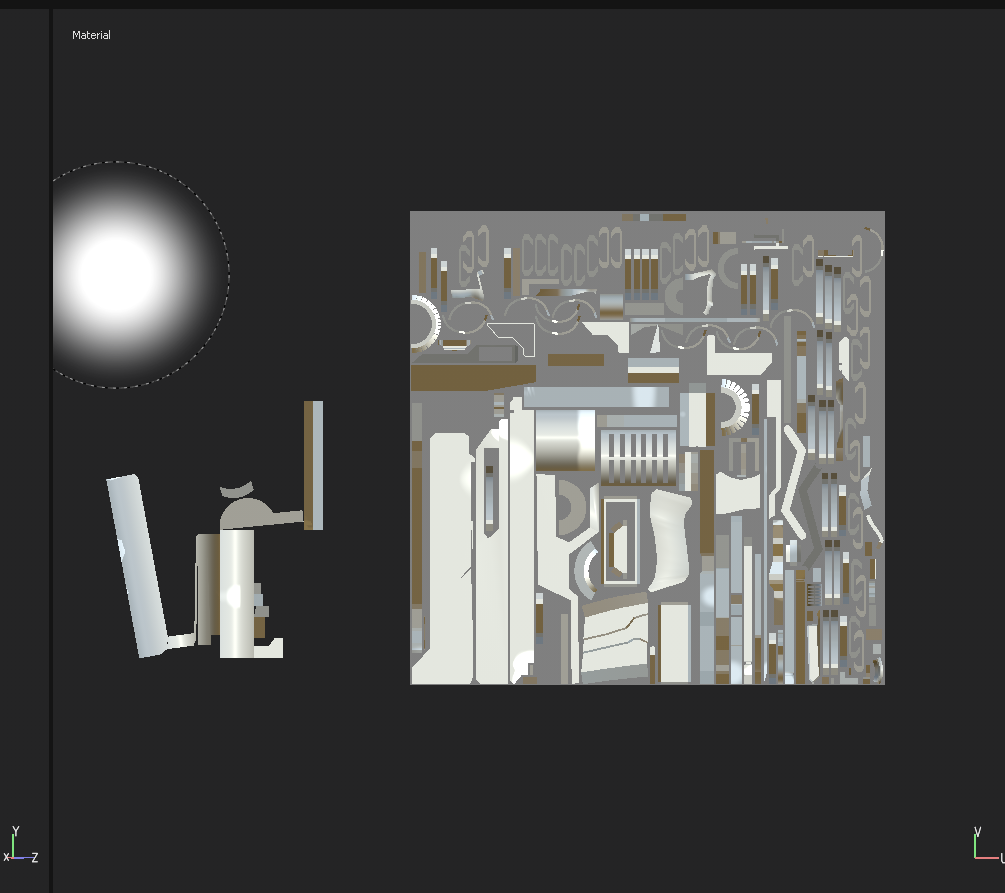 Any fix in this weird import in Substance painter? CG Cookie