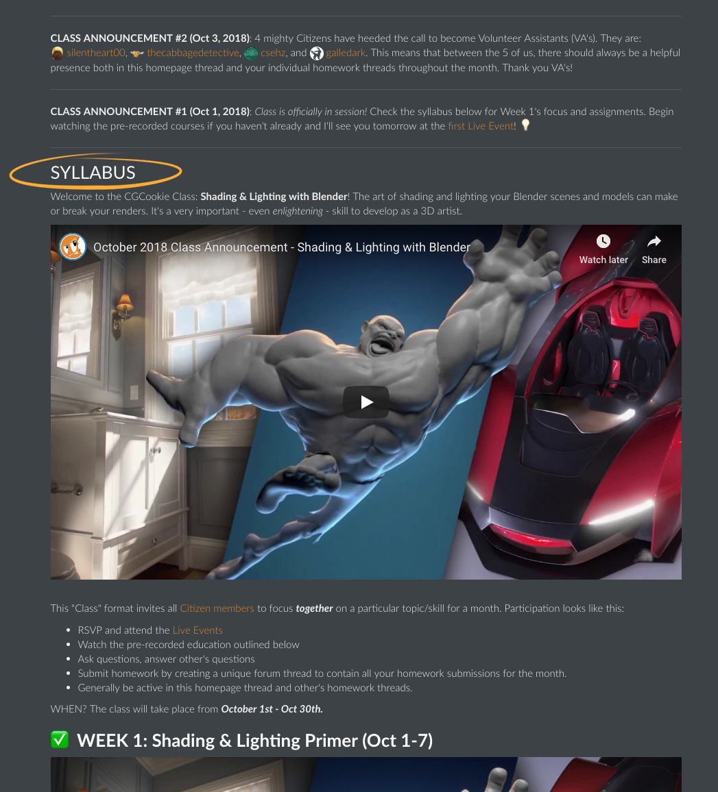 Learn from CG Cookie Classes Passively - CG Cookie