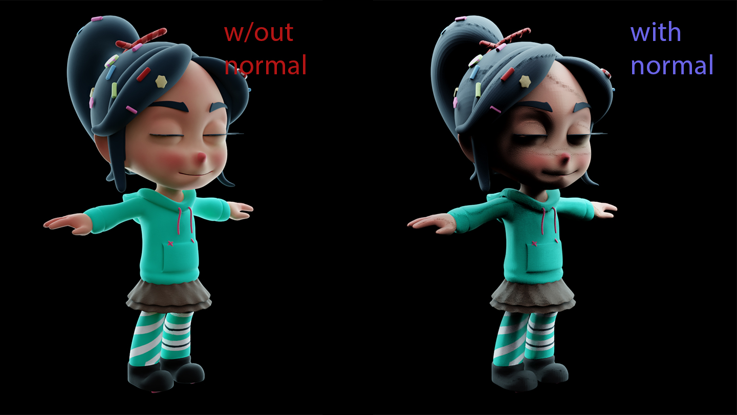 Jagged edges and smooth shading issues on normal baking exercise - CG ...