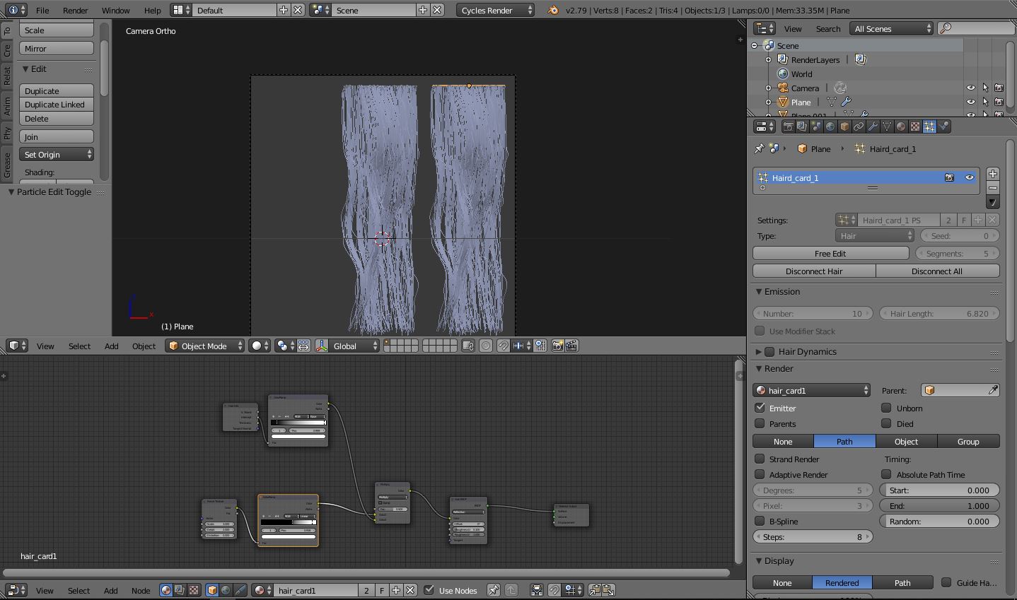 After i edit the particles in grooming mode, i cannot edit them back on ...