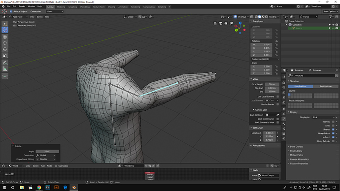 Character topology Shoulder - CG Cookie