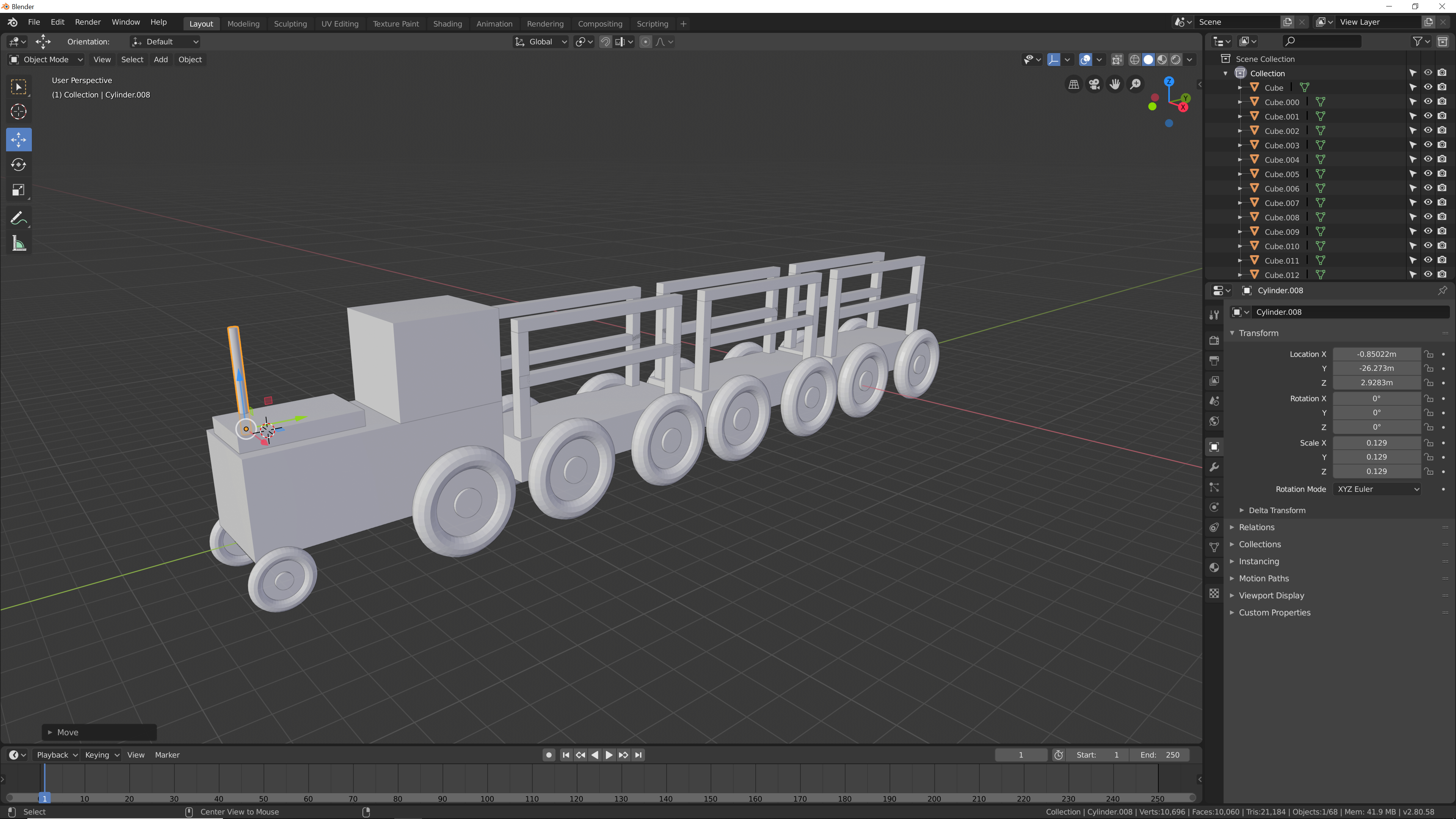 My First blender model with primitives - CG Cookie