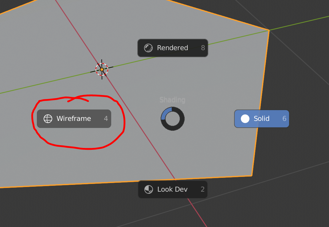 When I switch from edit mode to object mode, the triangles disappear ...