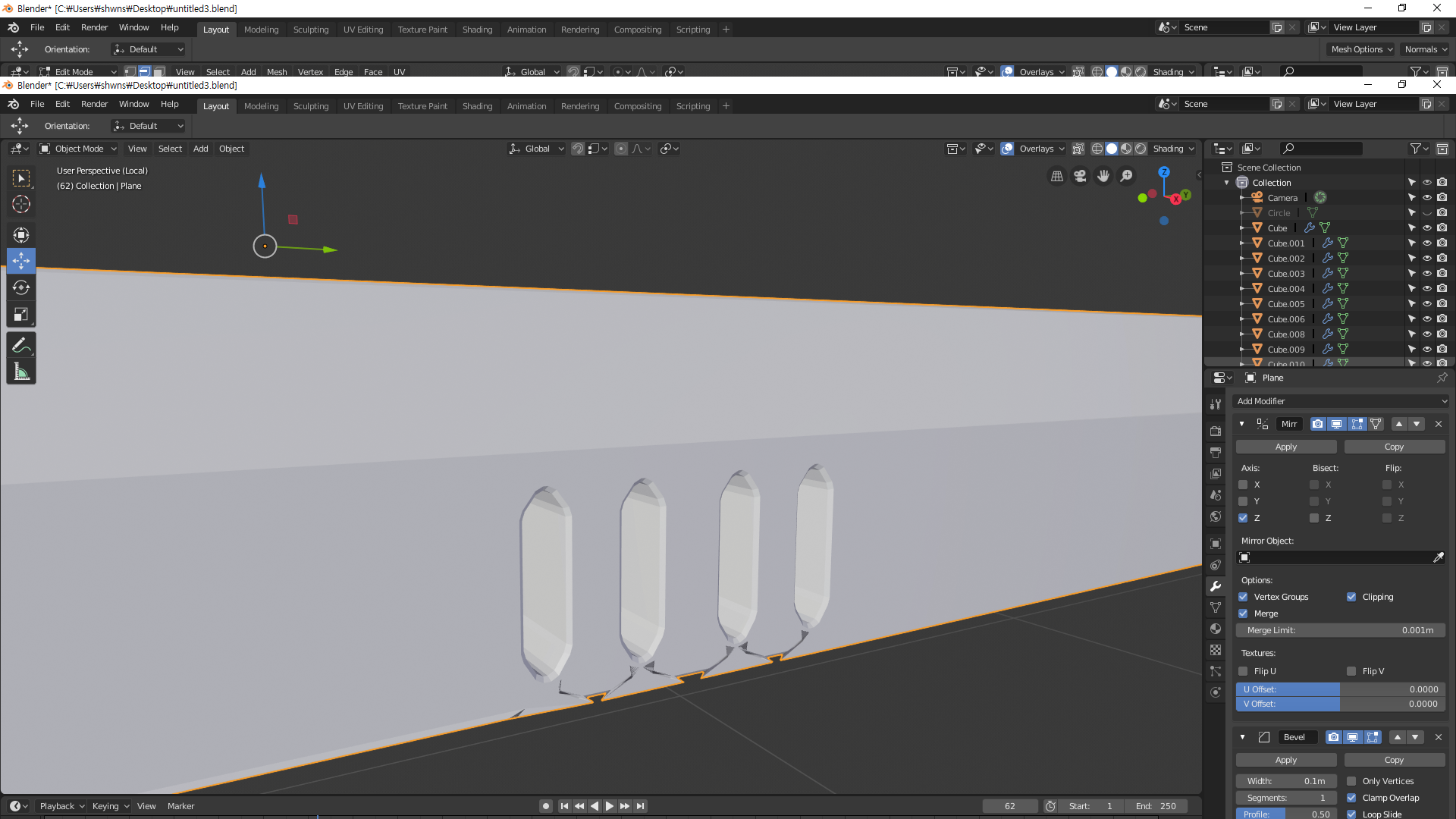 when I apply bevel modifier - CG Cookie