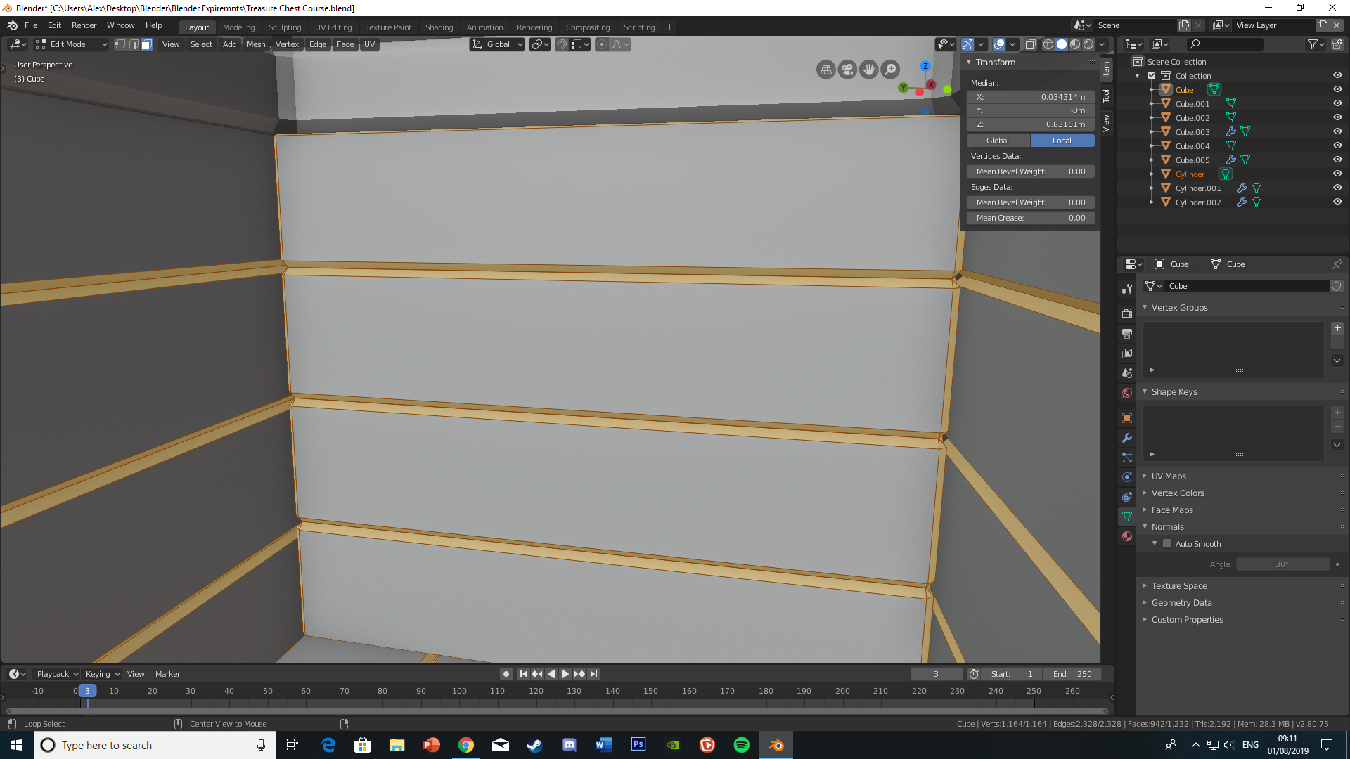 when i try and bevel it bevels the inside of the shape not the outside
