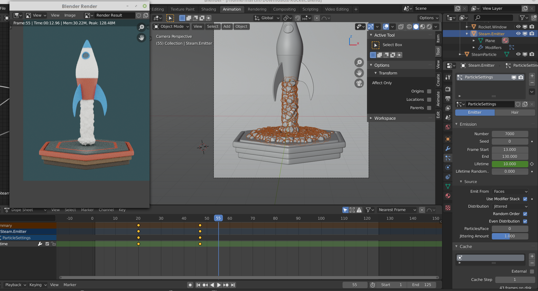 Some particles don't show up in rendered view - CG Cookie