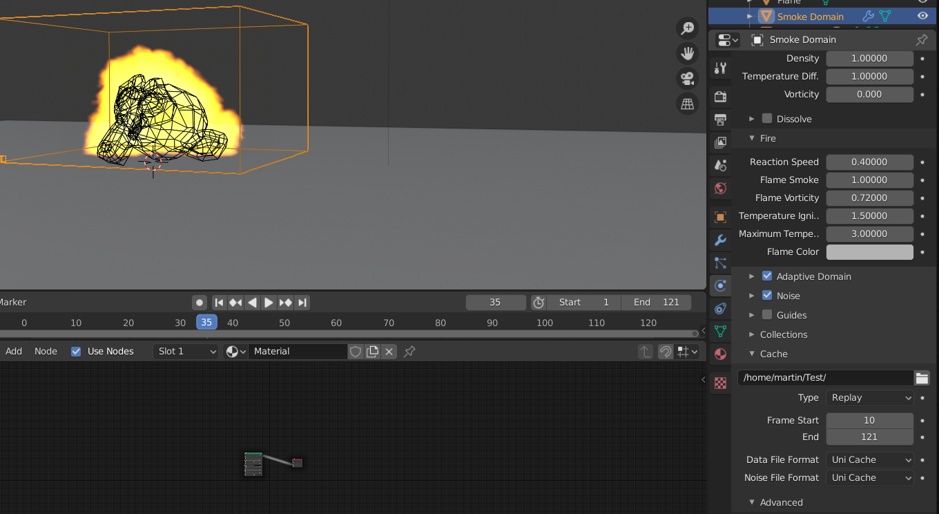 Blender Mantaflow problem (2.82 alpha mantaflow branch) CG Cookie