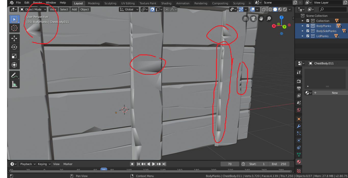 Weird shading/ issues with mesh - CG Cookie