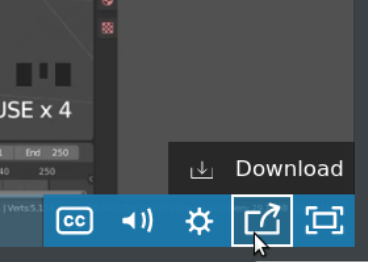 Video window size: Is it possible to set the size to windowed? - CG Cookie