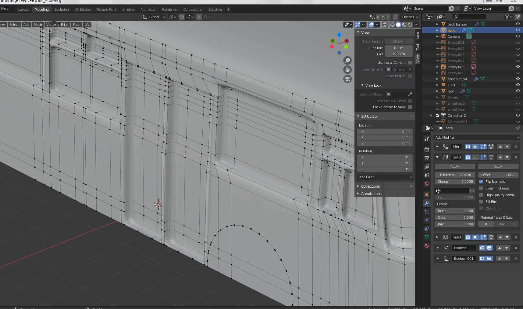 Solidify modifier problem - CG Cookie