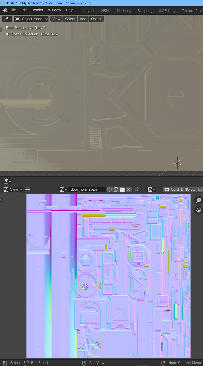Overlaps in normal map image - CG Cookie
