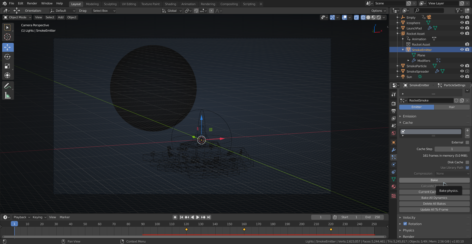 Why is my smoke spreader not working when I render animation? CG Cookie