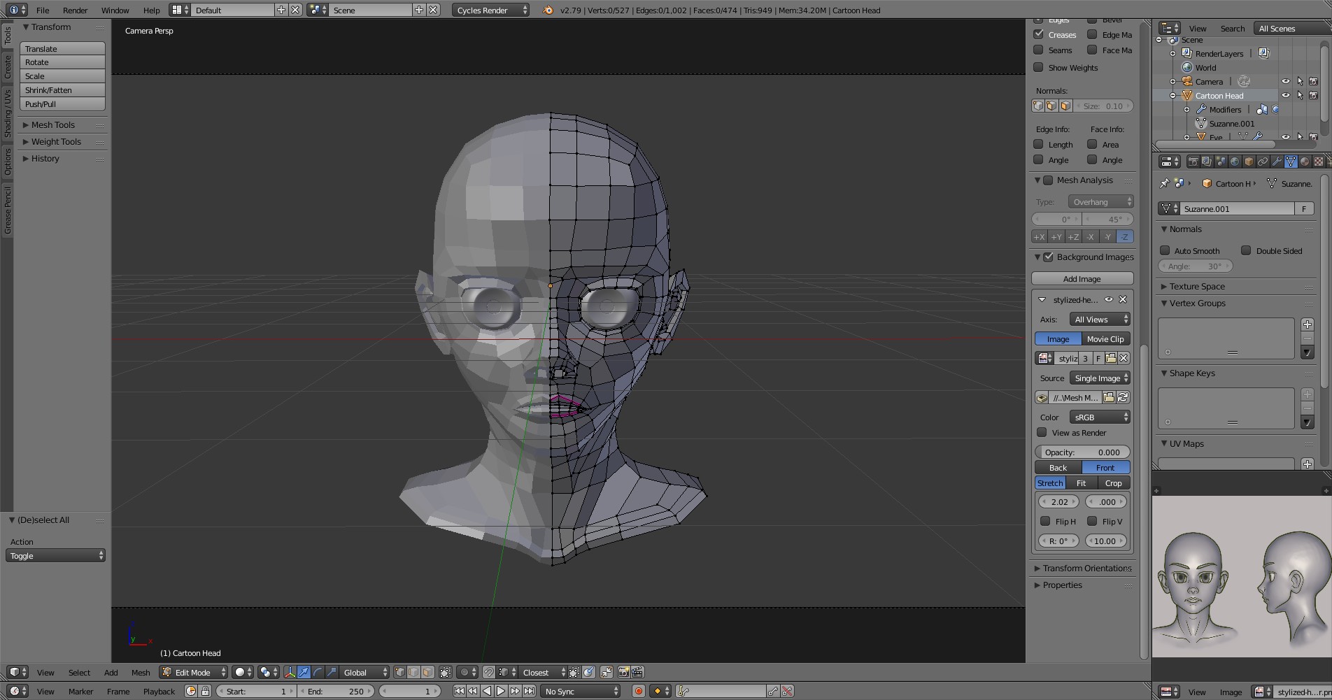 My 1st attempt following along with instruction vids - CG Cookie