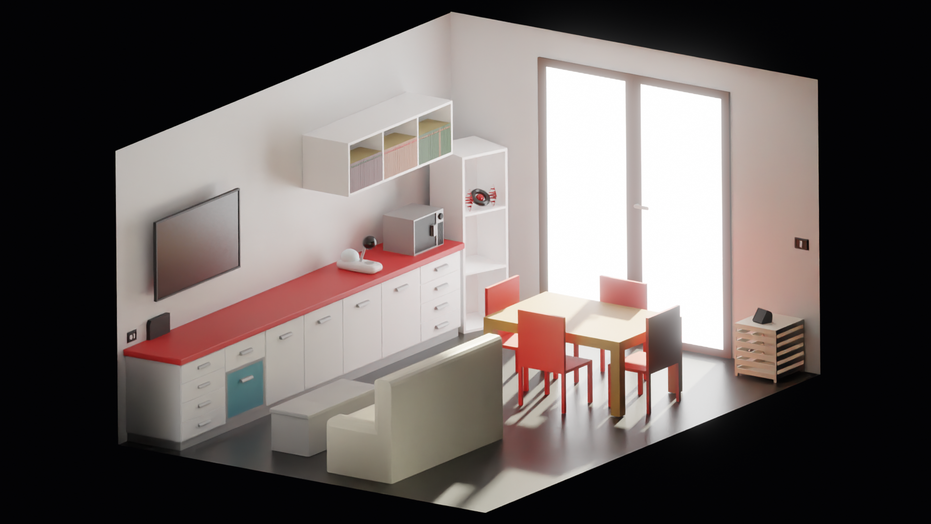 Marika's Low Poly Living Room - CG Cookie