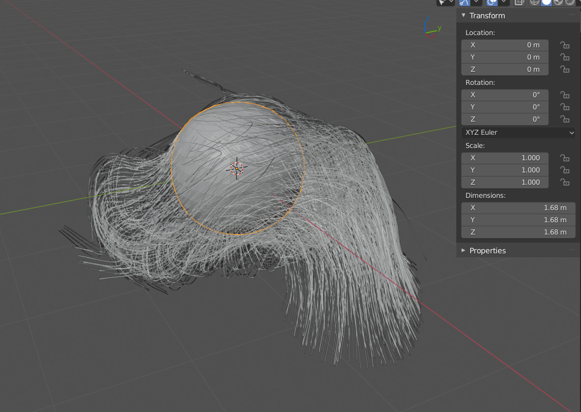 Scaling Character affects hair particles problem - CG Cookie