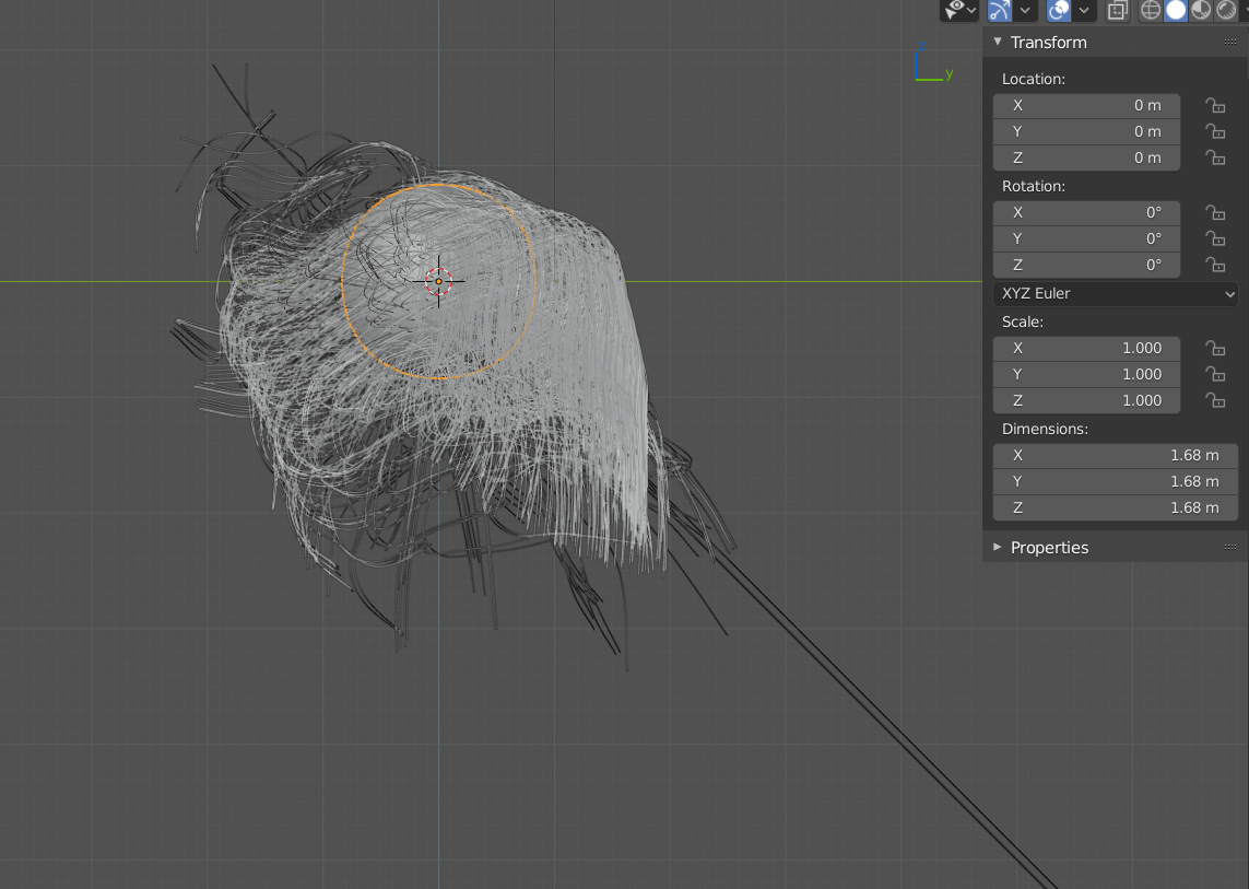 Scaling Character affects hair particles problem - CG Cookie