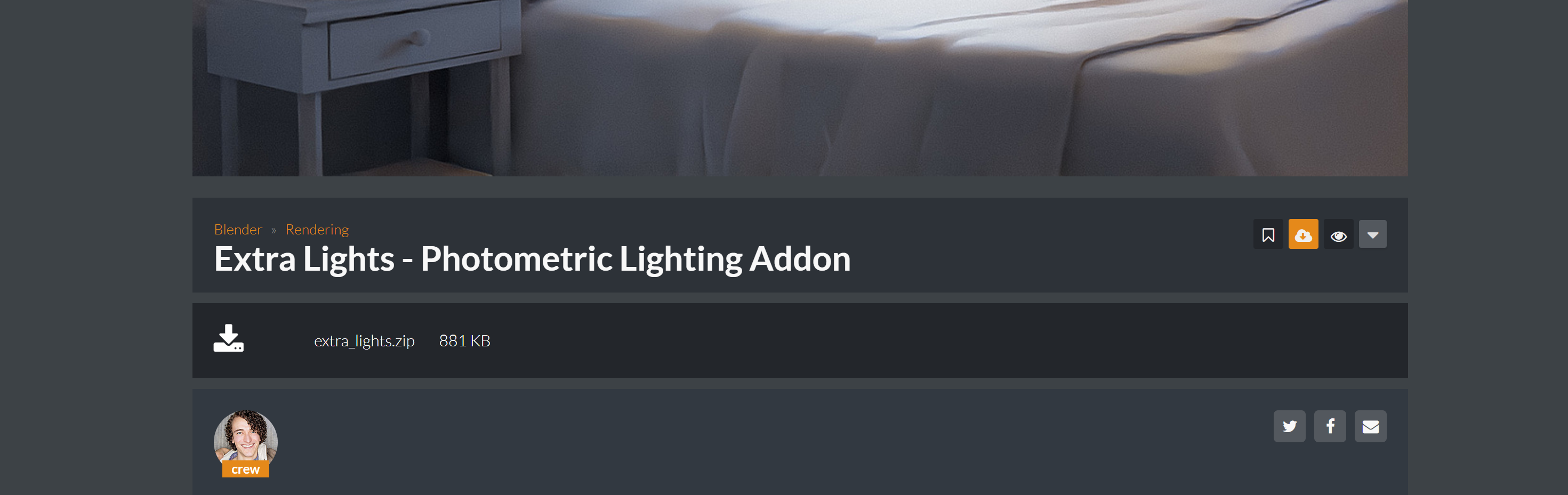 Where can I get the extra lights and photographer addons - CG Cookie