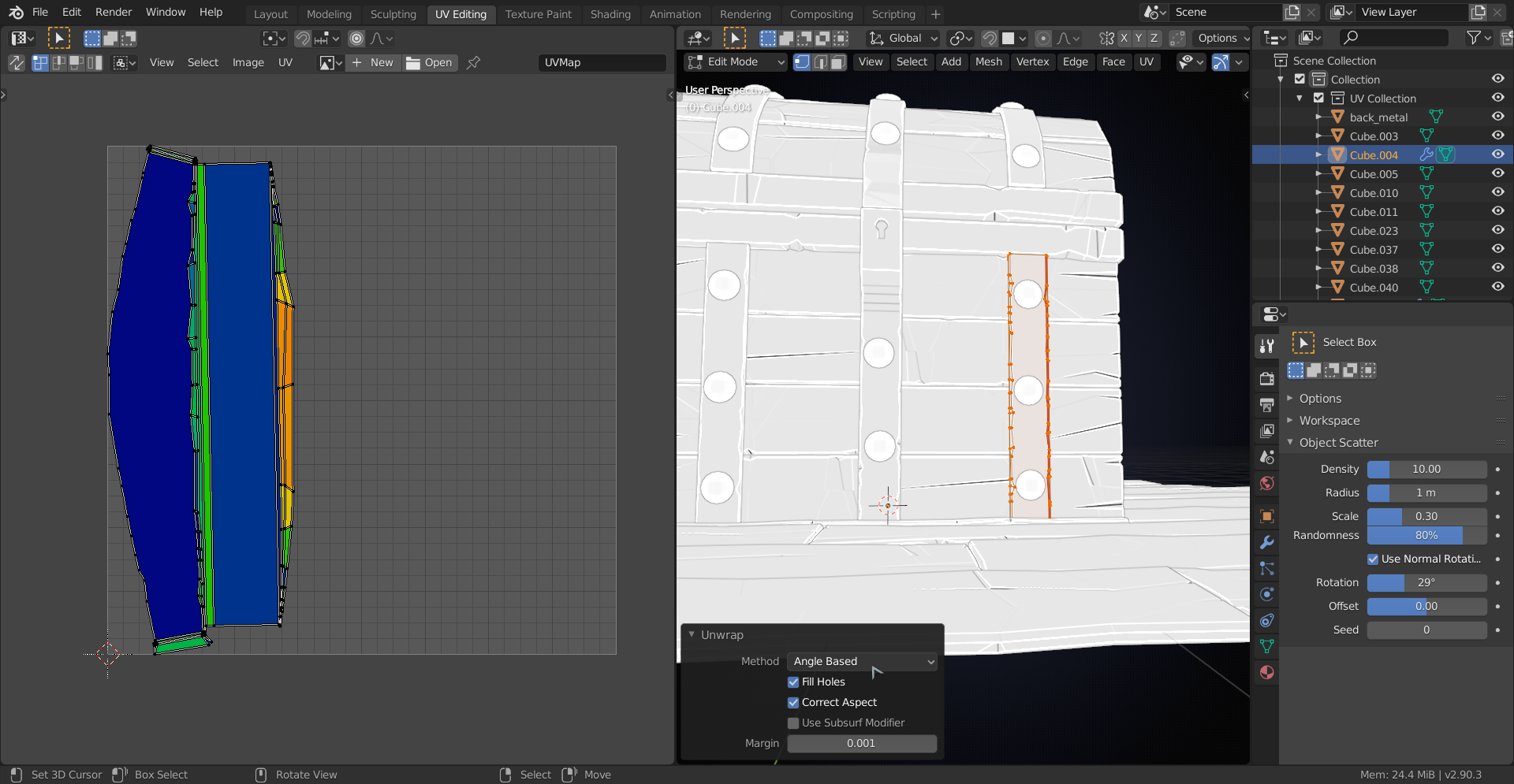 How to fix the scratch? - CG Cookie
