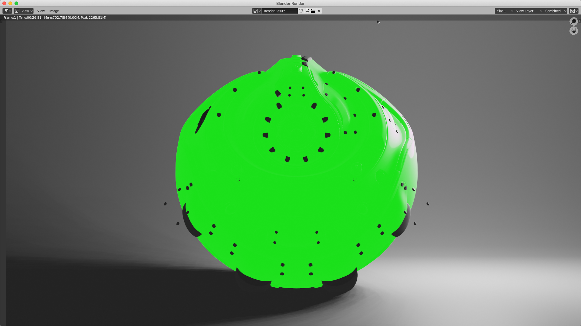 Strange Render view - CG Cookie