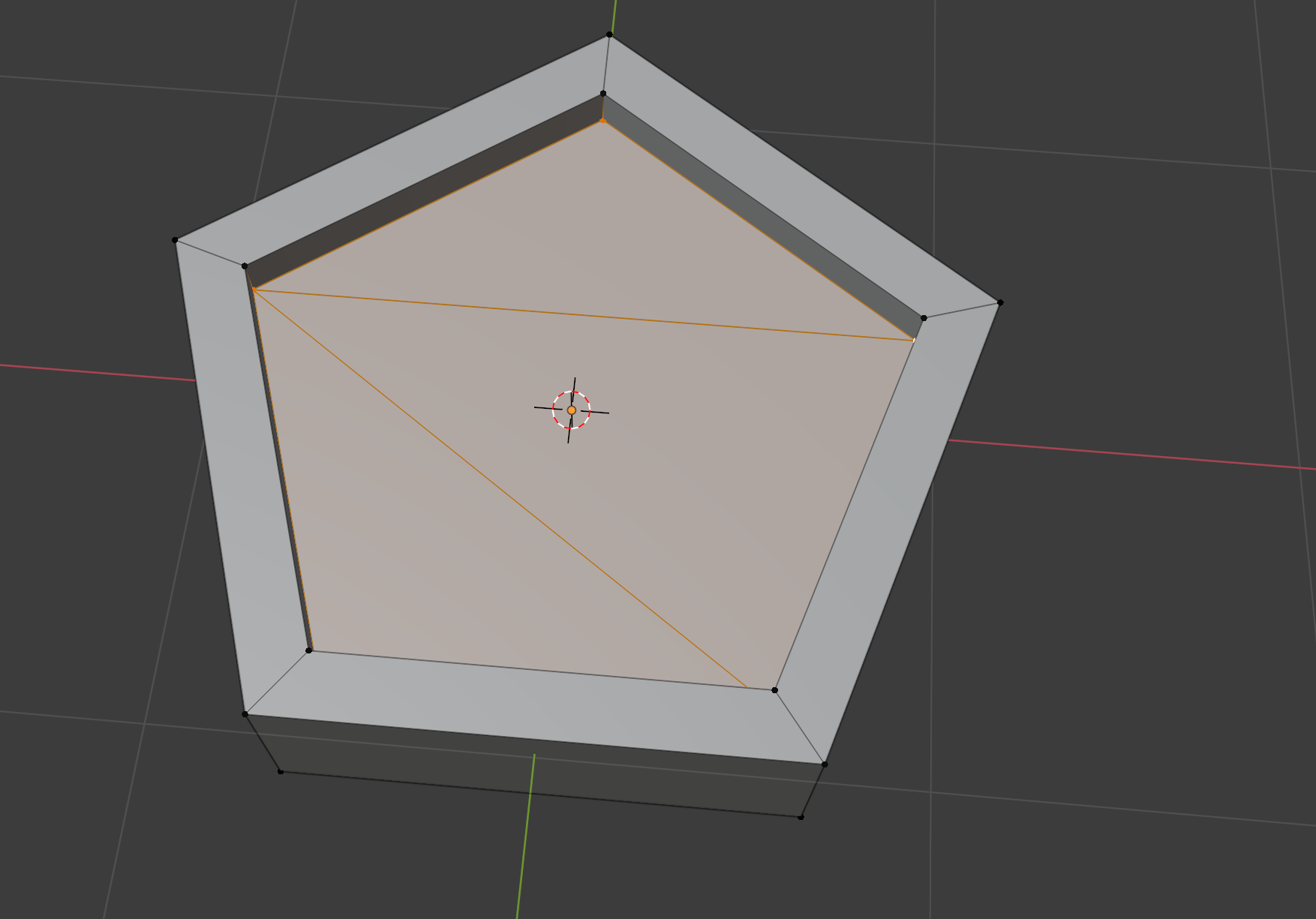 Filling in the pentagon problem CG Cookie