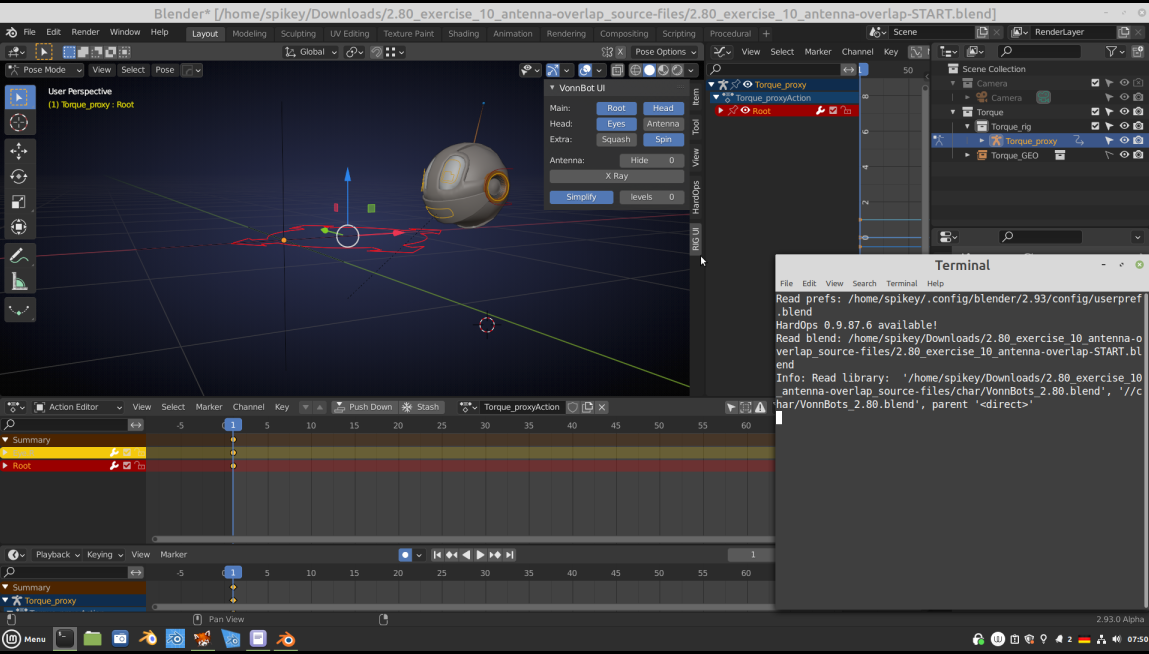 Rig UI not appearing in the Blender GUI - CG Cookie