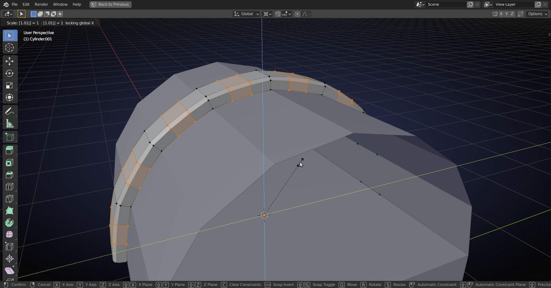 Expanding in non x axis not working - CG Cookie