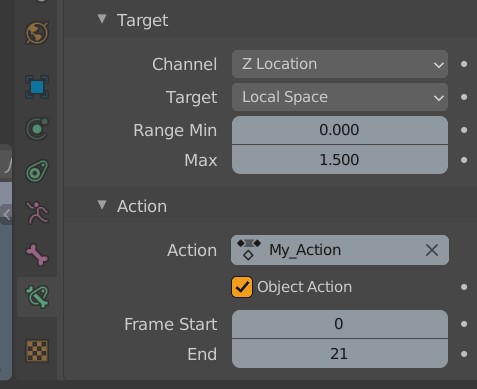 [Object Action] :: Action Constraint on Bone will Not Work Unless ...