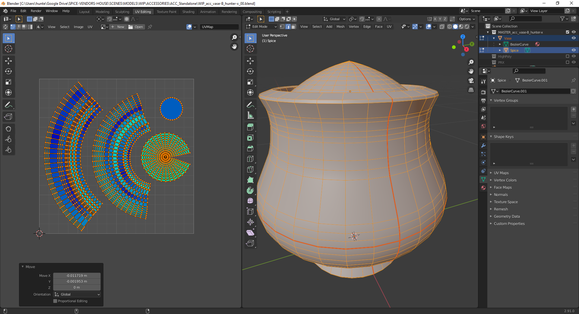 COLLAB2021 - WIP - hunter-x - CG Cookie