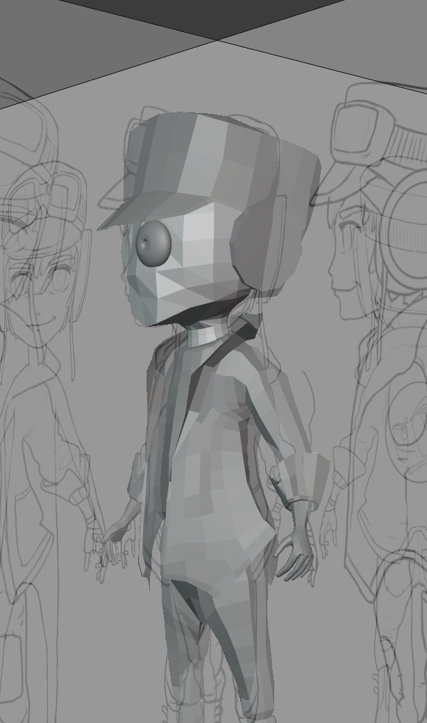 Character creation mesh issue (Newbie) - CG Cookie