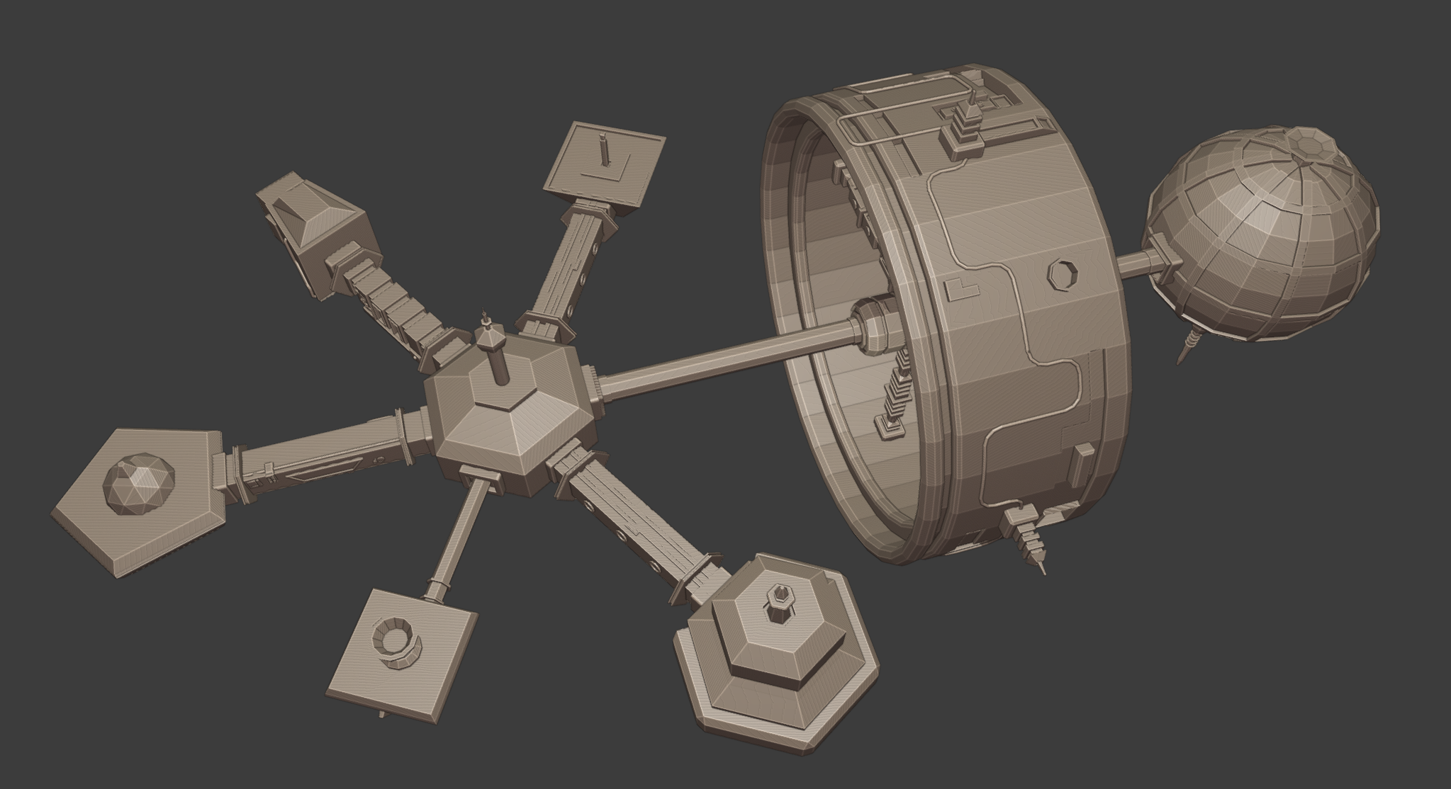 Space Station Challenge 2021 WIP - Titan - CG Cookie
