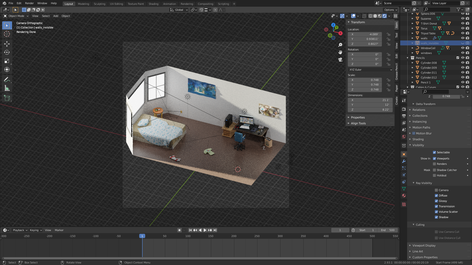 Room Setup In Cycles - CG Cookie