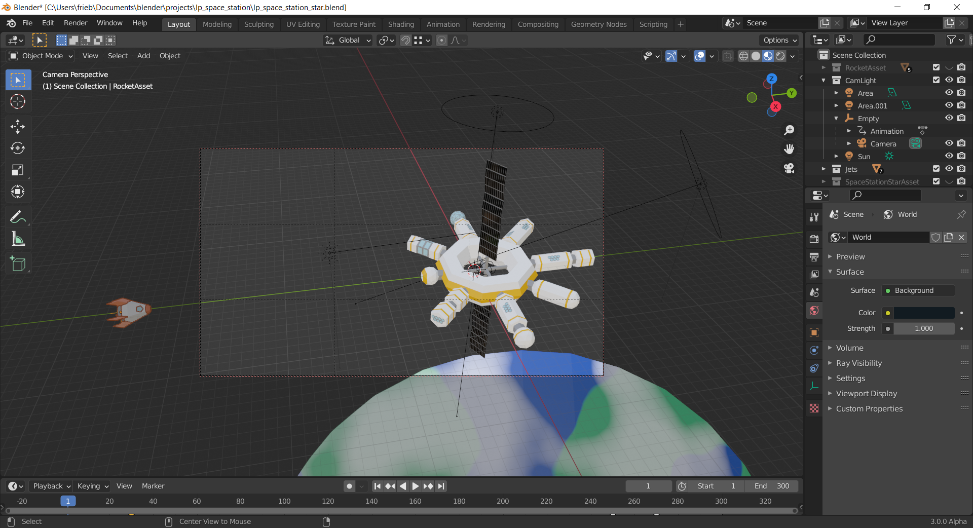 Space Station Challenge 2021 WIP - Shining Star - CG Cookie