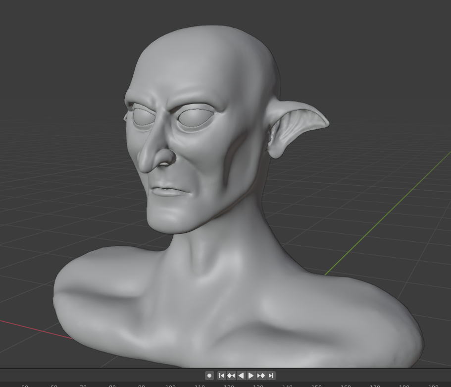 Feedback and tipps for my bust - CG Cookie