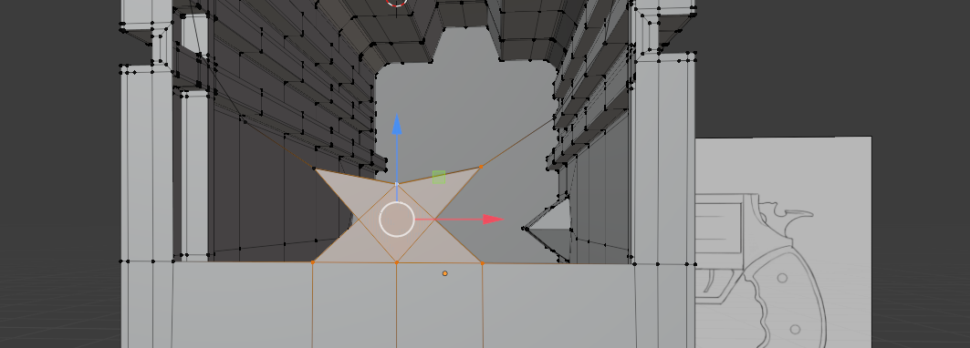 Filling up the middle with mirror modifier not working - CG Cookie