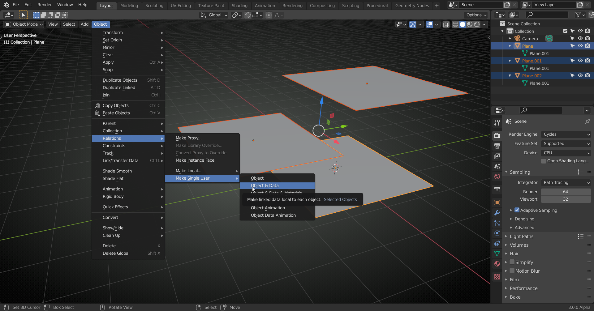 Separating object data? - CG Cookie