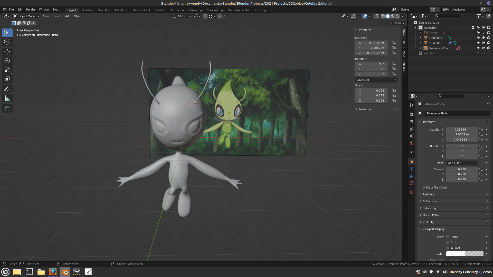 Pokémon Challenge 2022 - Celebi - WIP - CG Cookie