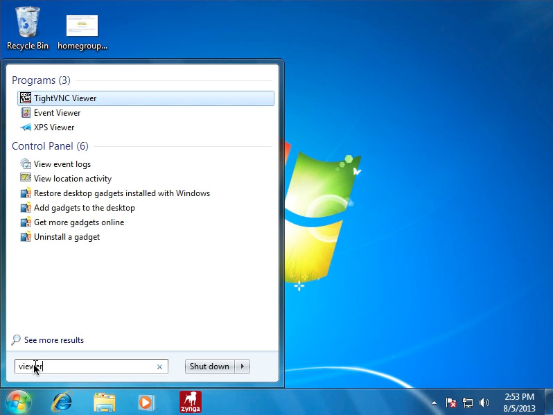 exit vnc server exit vnc server
