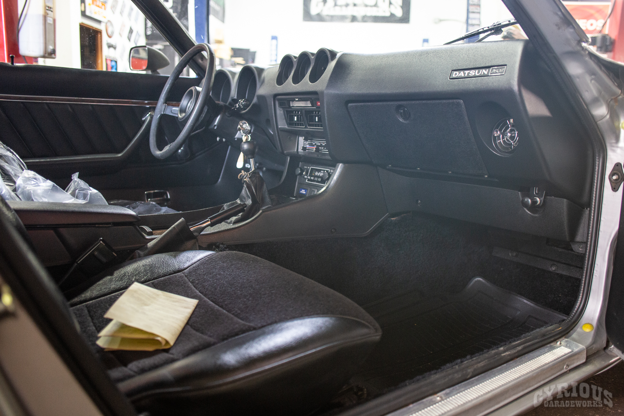 <em>The front interior is in great shape, not much to do here!</em>