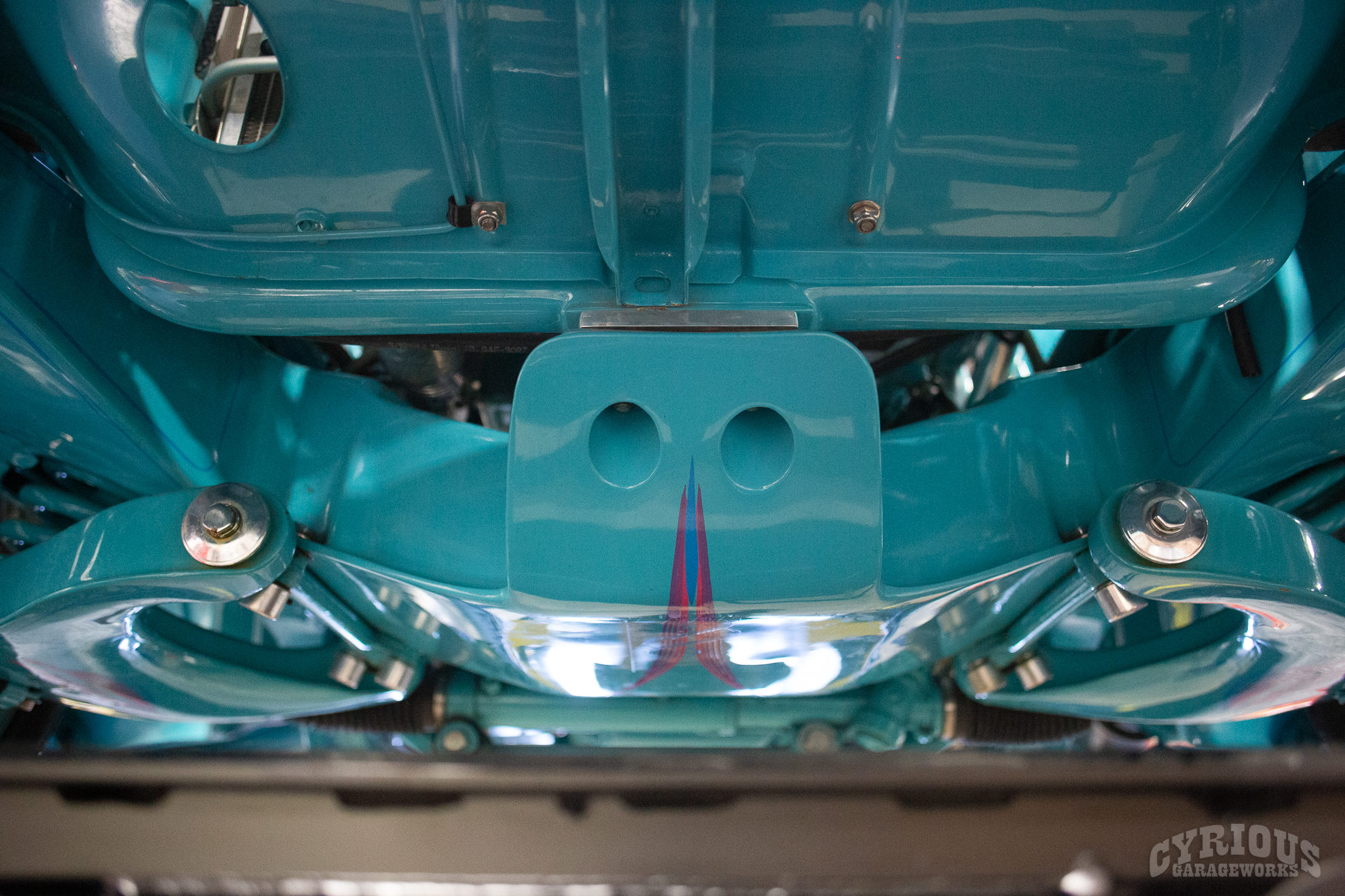 バーコン 1957 Chevrolet Bel Air - One Sweet '57 - Cyrious Garageworks