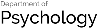 Department of Psychology