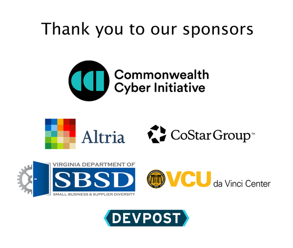 Thank you to our sponsors