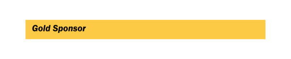 Gold Sponsor