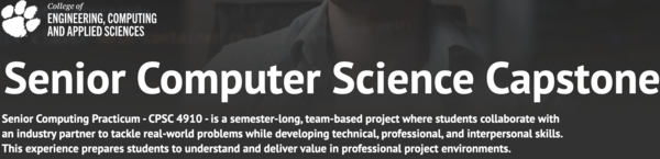 Clemson S.o.C. Capstone