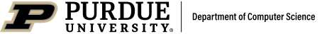 Purdue Department of Computer Science