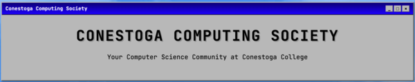 Conestoga Computing Society (CCS)