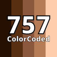 757 Color Coded