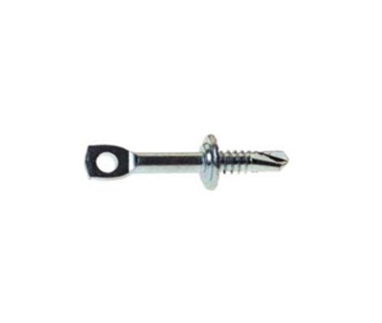 3 in x 1/4 in Eye Lag Zinc Self Drilling Screw at Chaparral Materials, Inc.