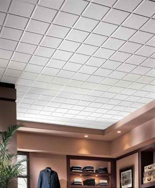 5/8 in x 2 ft x 4 ft Armstrong Dune 9/16 in Beveled Tegular Humiguard