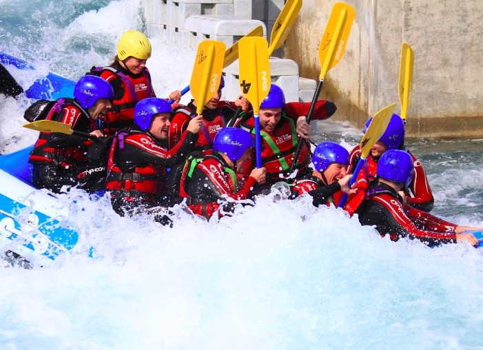 White Water Rafting with a GB Olympic Gold Medallist Up to 6 People CharityStars